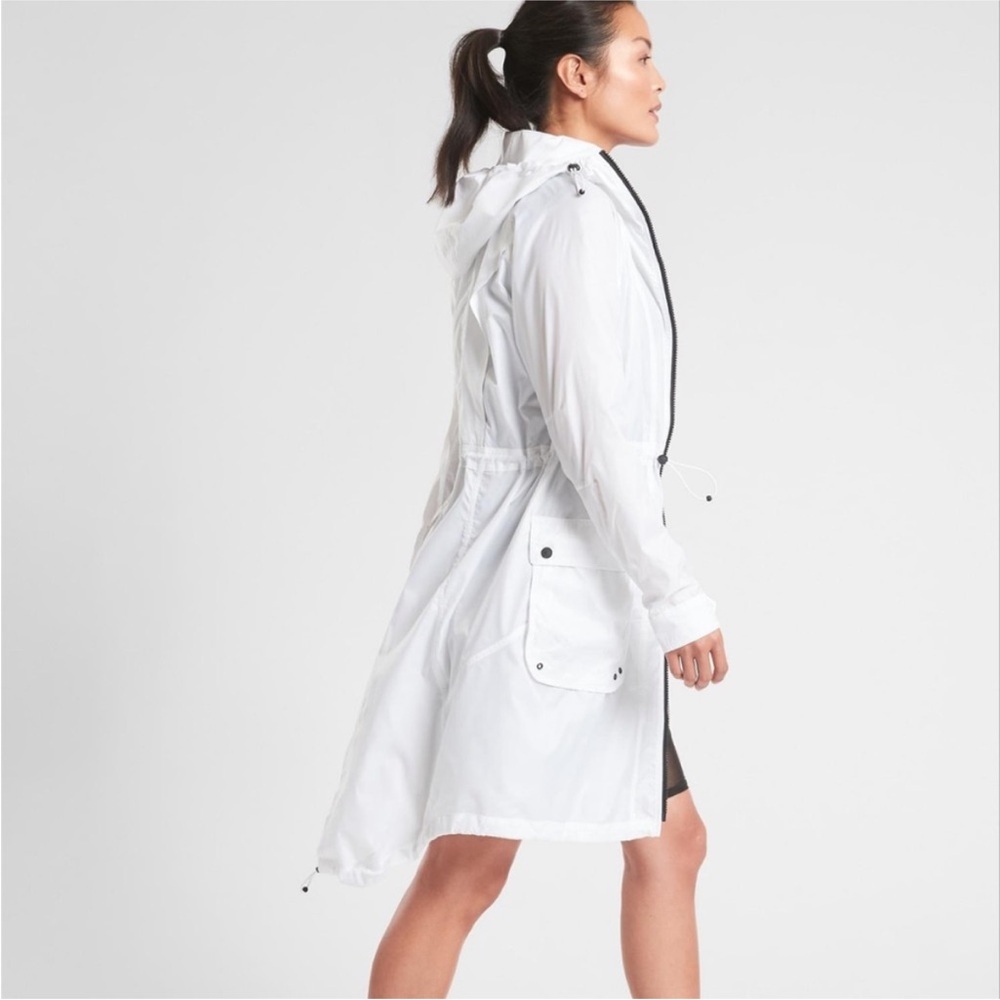 Athleta City Slicker Rain Jacket with Hood - Picture 2 of 7